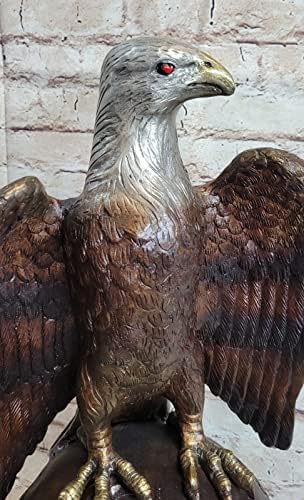 European Bronze Life Size Nardini Eagle Sculpture Art