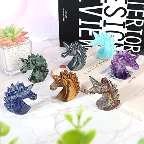 Artistone 3 Purple Amethyst Unicorn Statue
