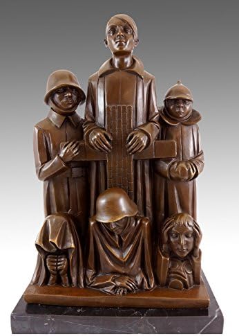 Bronze Figure UK - Signed Ernst Barlach - Contemporary Sculpture