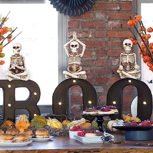 Newman House Studio Halloween Skeleton Decor Set of 3 1