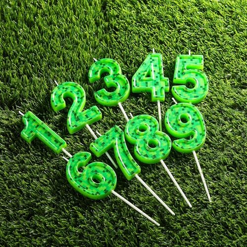 PHD CAKE 276 Inch Number 7 Pixel Birthday Candles 1
