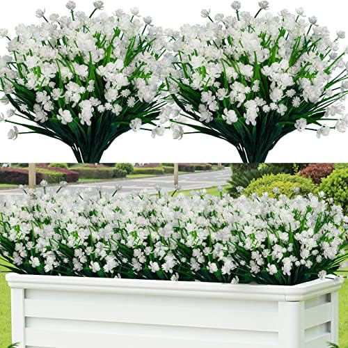 Lnoicy 10pcs Artificial Flowers for Home Decor 1