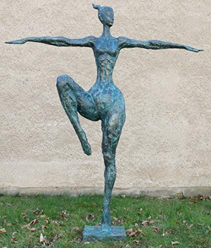 XXL Garden Bronze Sculpture Dancing Queen
