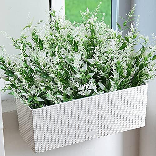 8 Pack Artificial Lavender Flowers No Fade Faux Plants