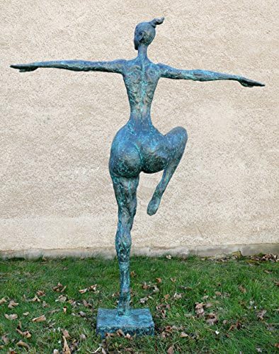 XXL Garden Bronze Sculpture Dancing Queen